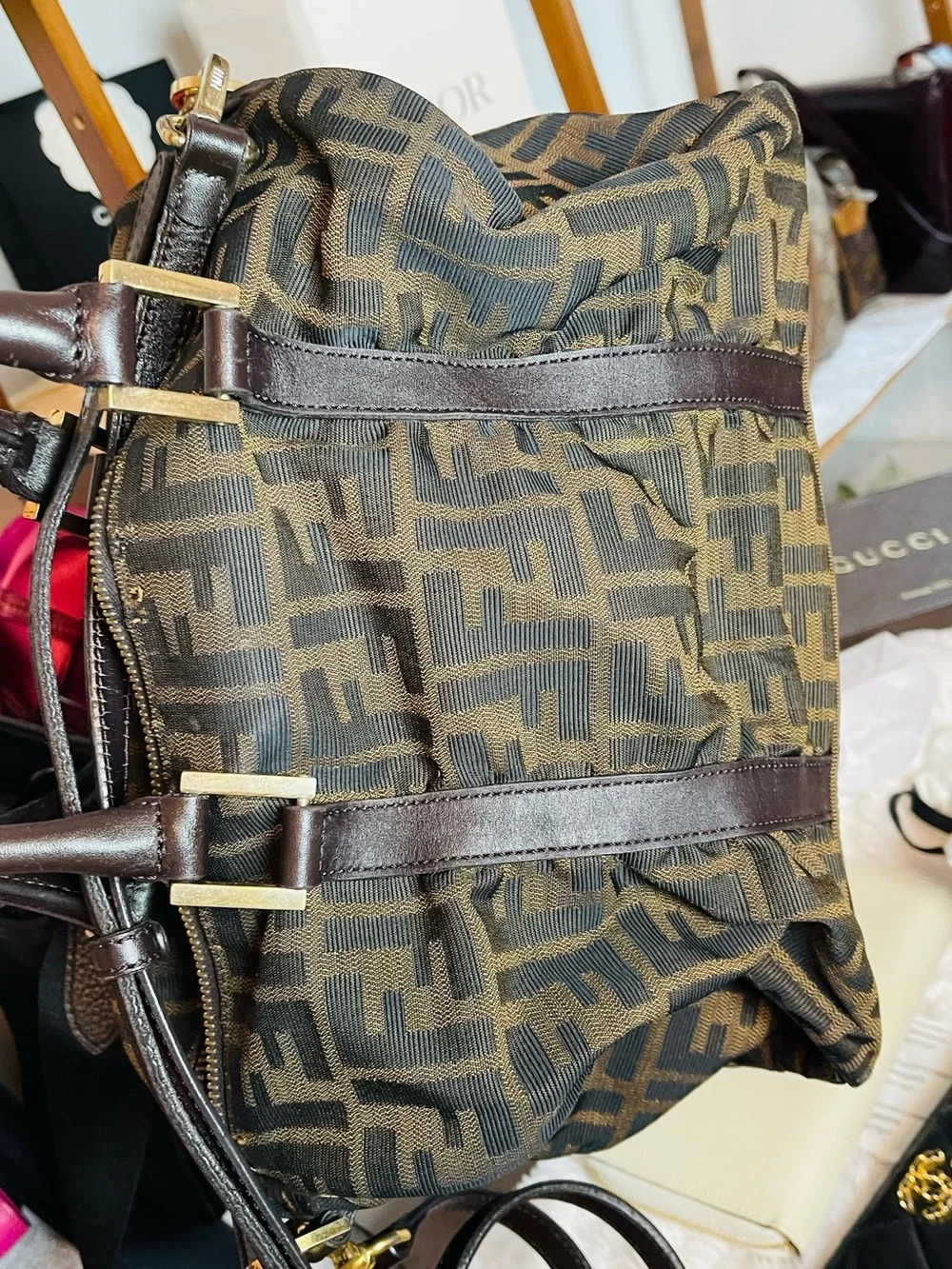 Fendi Authentic Vintage with crossbody strap